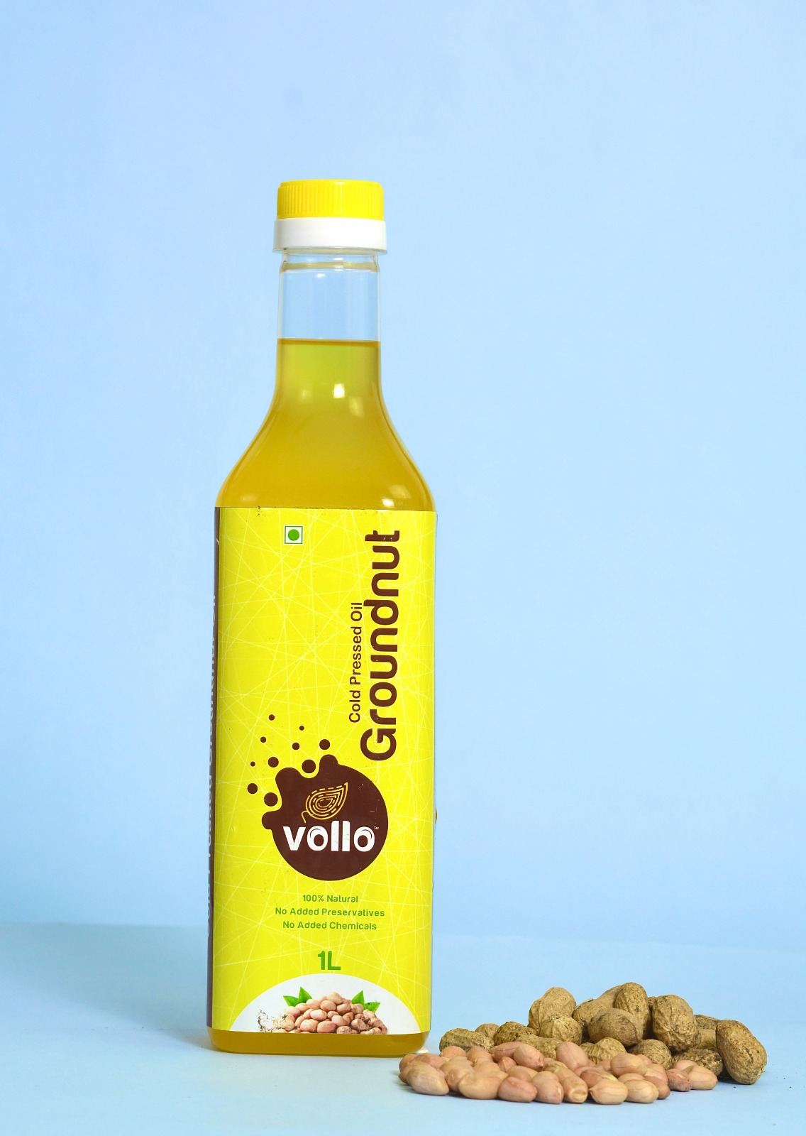Cold-Pressed Groundnut Oil